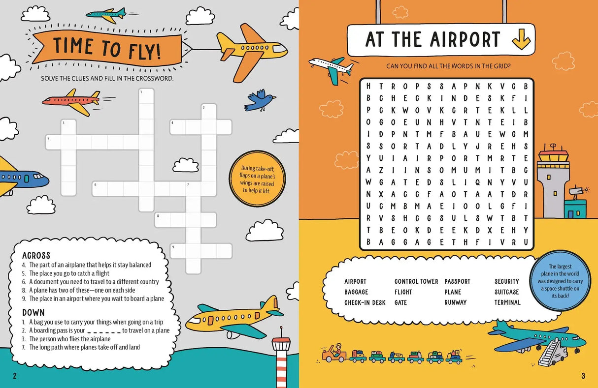 Lonely Planet Kids The Big Book of Airplane Activities