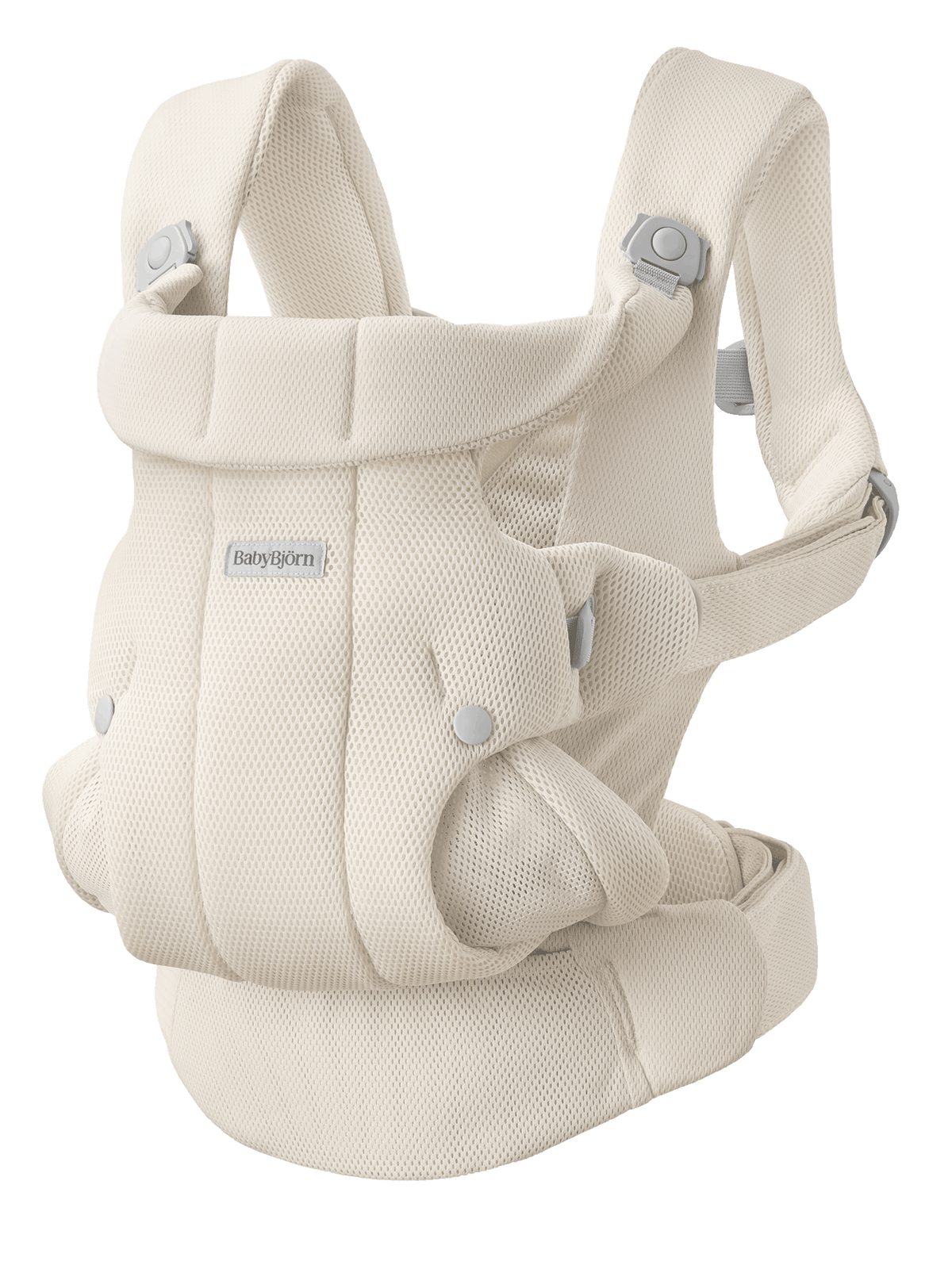 BabyBjorn Baby Carrier Hold in Cream airy mesh