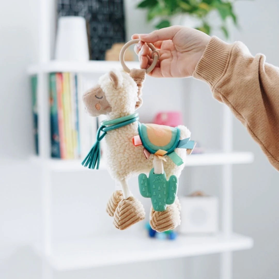 Itzy Friends Link & Love - Activity Plush with Teether Toy