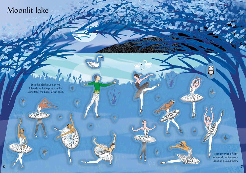 Little First Stickers Ballet : Usborne