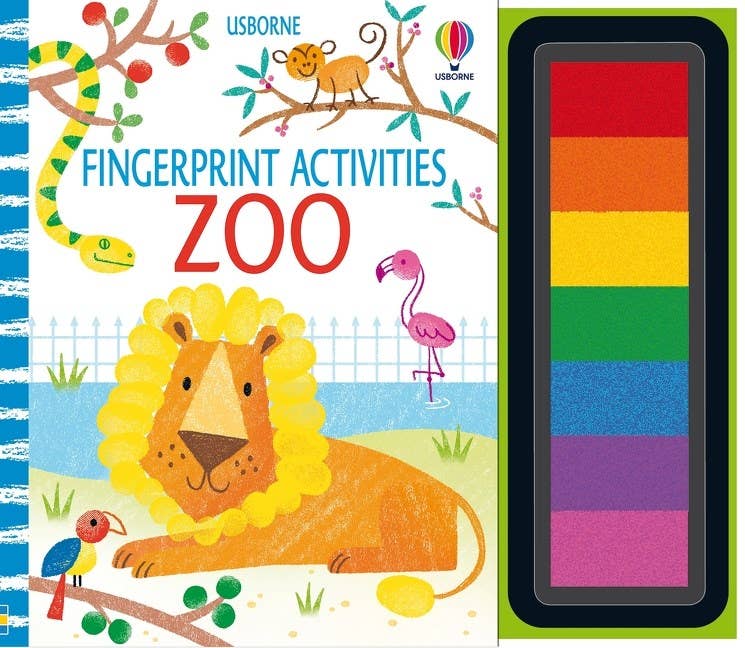 Fingerprint Activities Zoo : Usborne