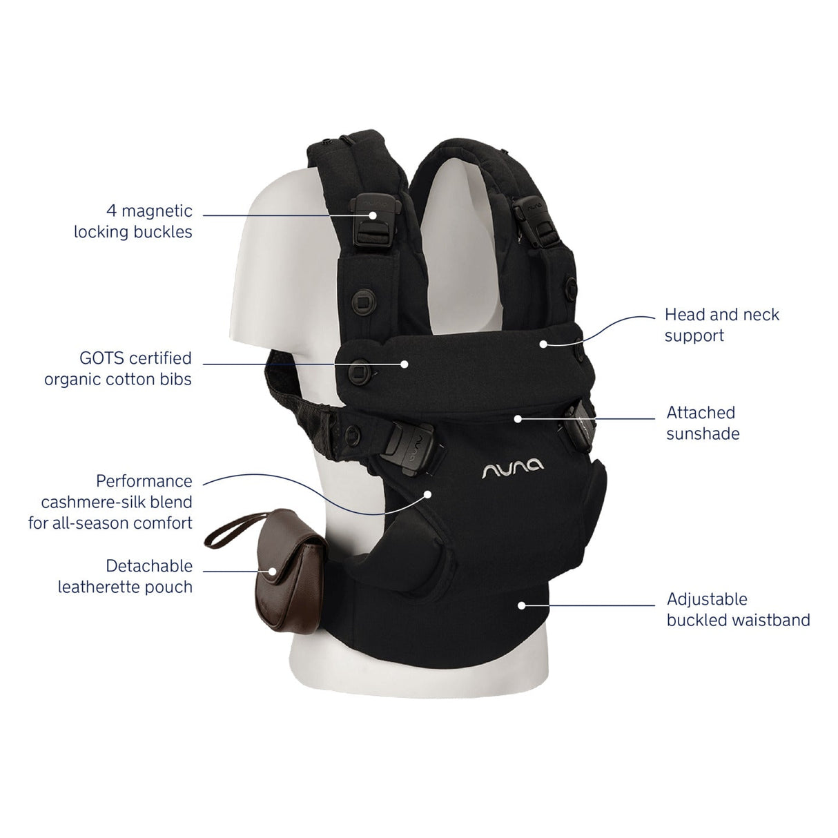 Nuna CUDL LUXE Baby Carrier
