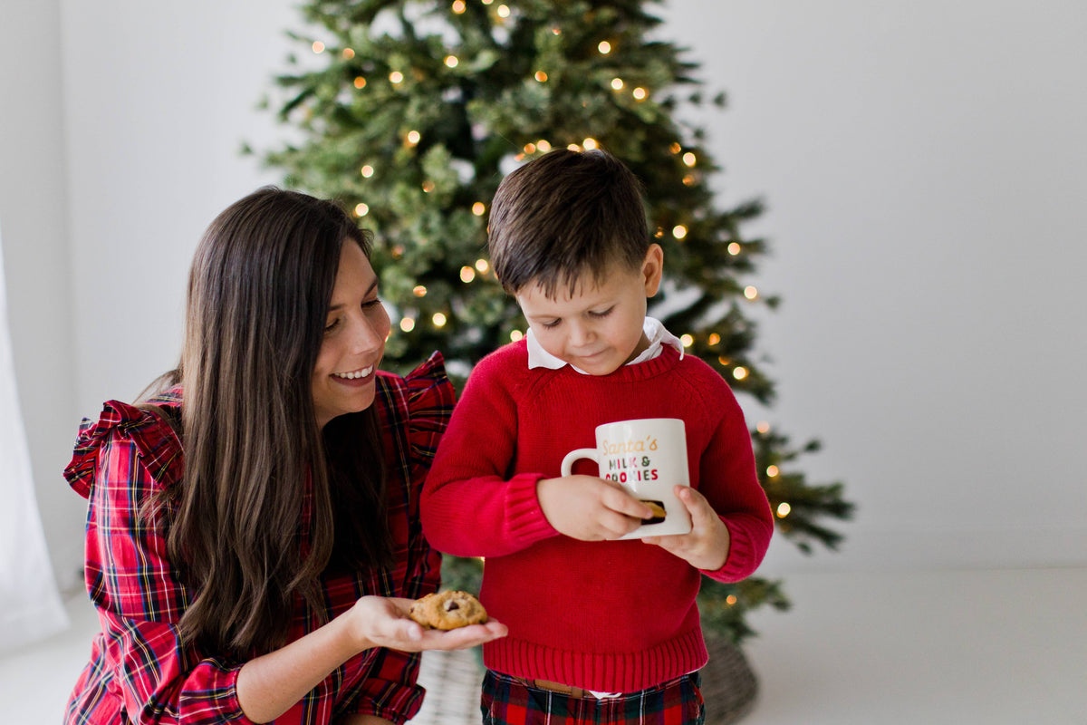 Christmas Mug with Cookie Slot, Santa's Milk & Cookies