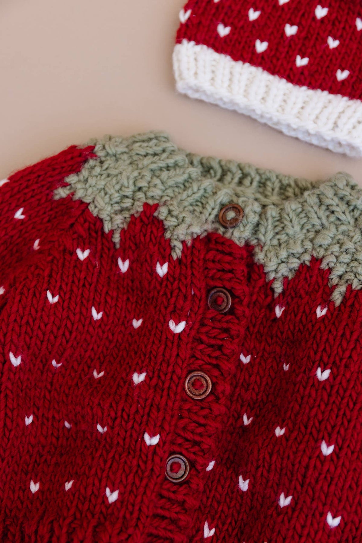 Strawberry Hat Baby Kid Gift Girls Clothing Winter Beanie