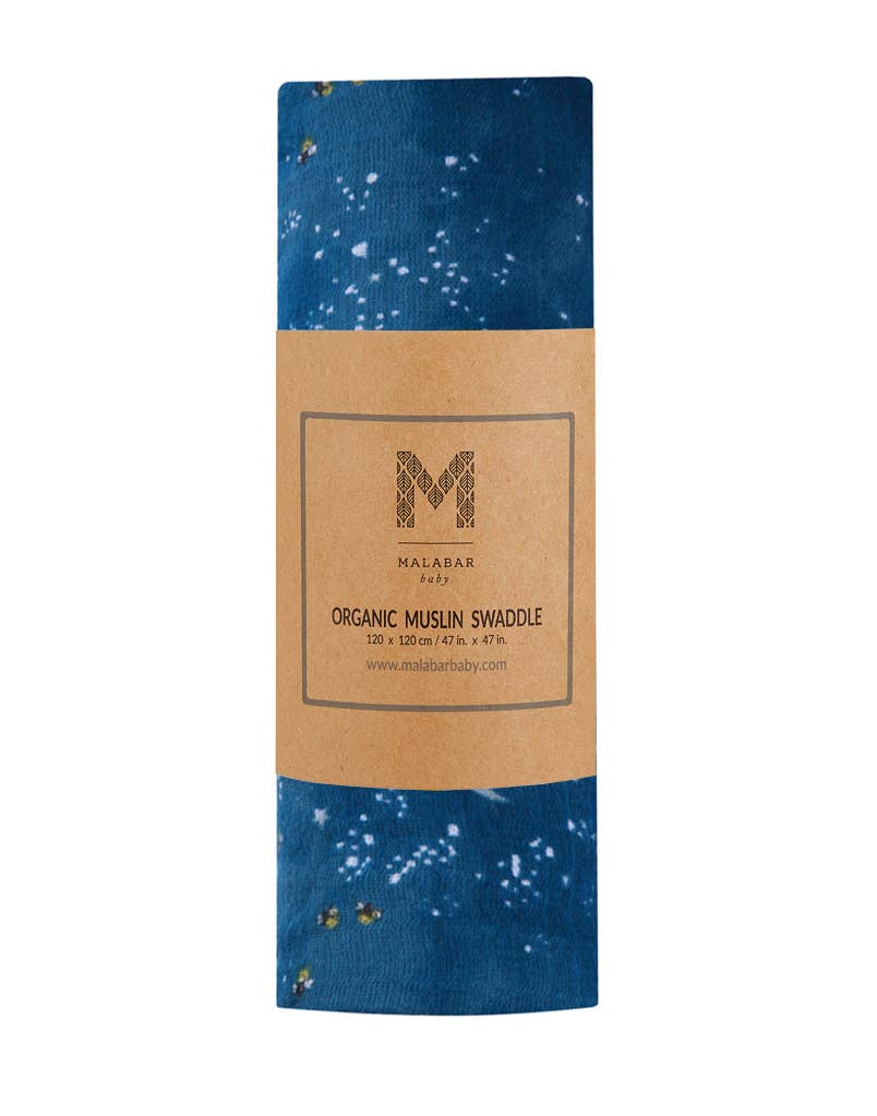 Single Swaddles: GOTS Certified Organic Cotton Muslin
