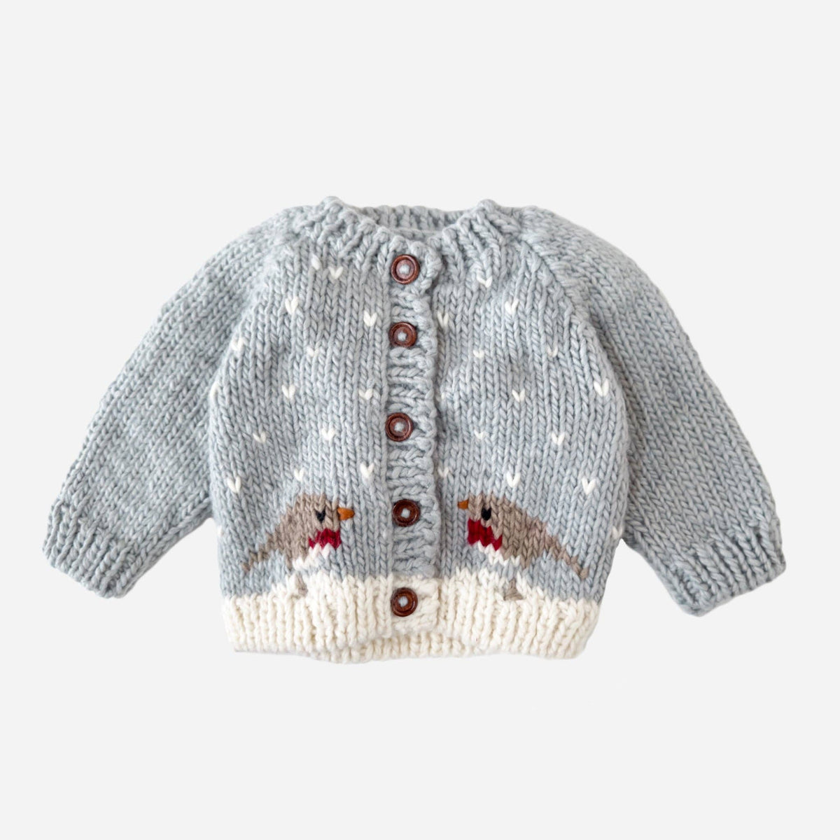 Robin Cardigan Baby Winter Holiday Christmas Sweater Gift