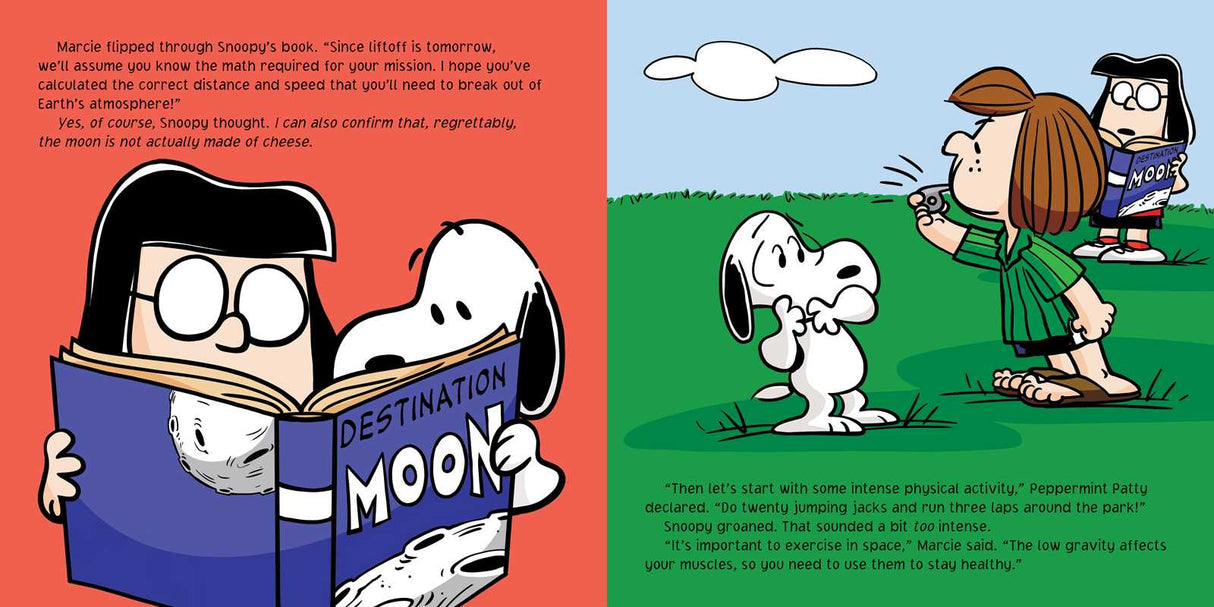 Shoot for the Moon, Snoopy! by Charles M. Schulz
