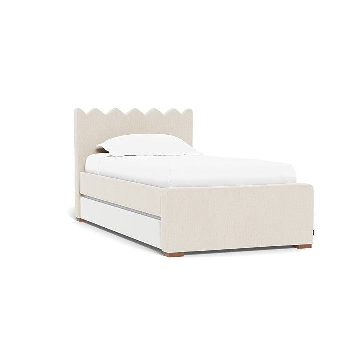 White Enviroleather Trundle Fabric