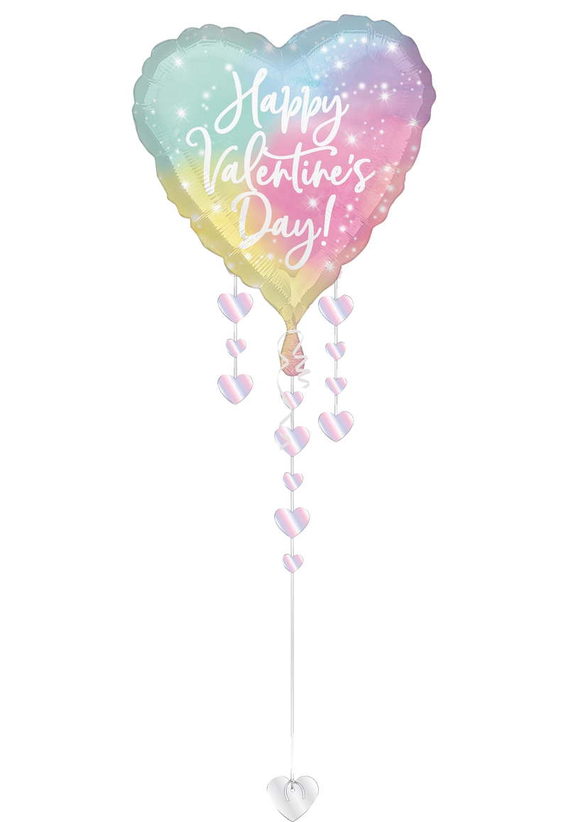 Happy Valentine's Day! Balloon anagram