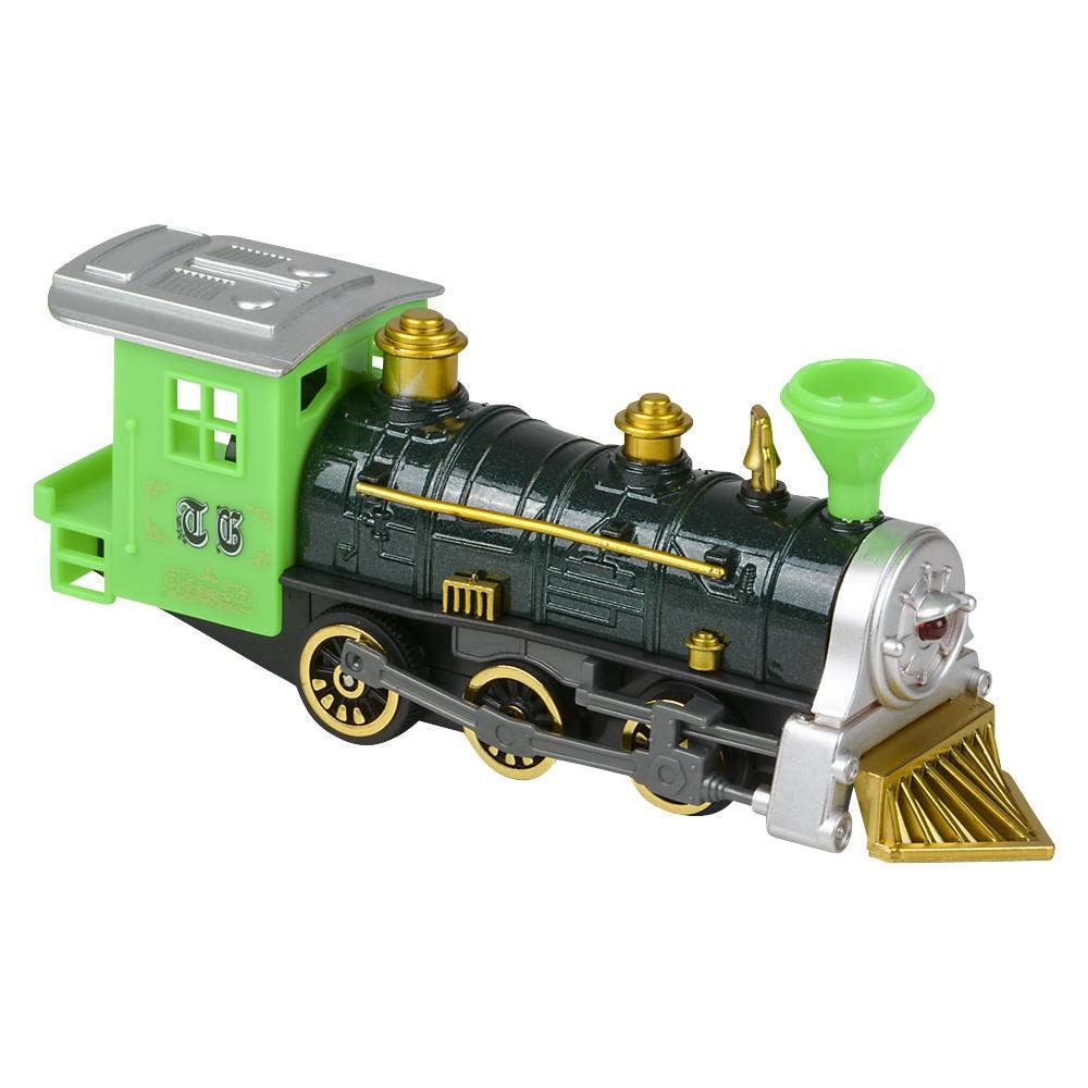 7" Diecast Pull Back Locomotive