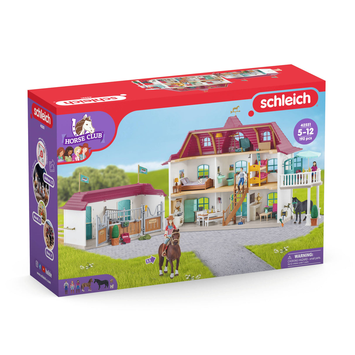 Horse Club Lakeside Country House Horse Toy Playset