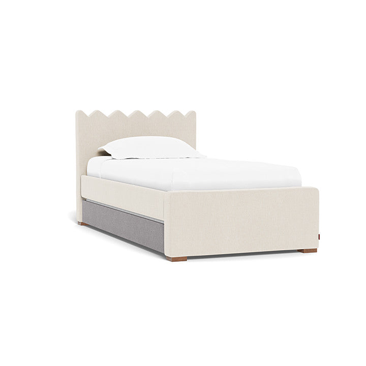 Pebble Grey Trundle Fabric (Performance Heathered)