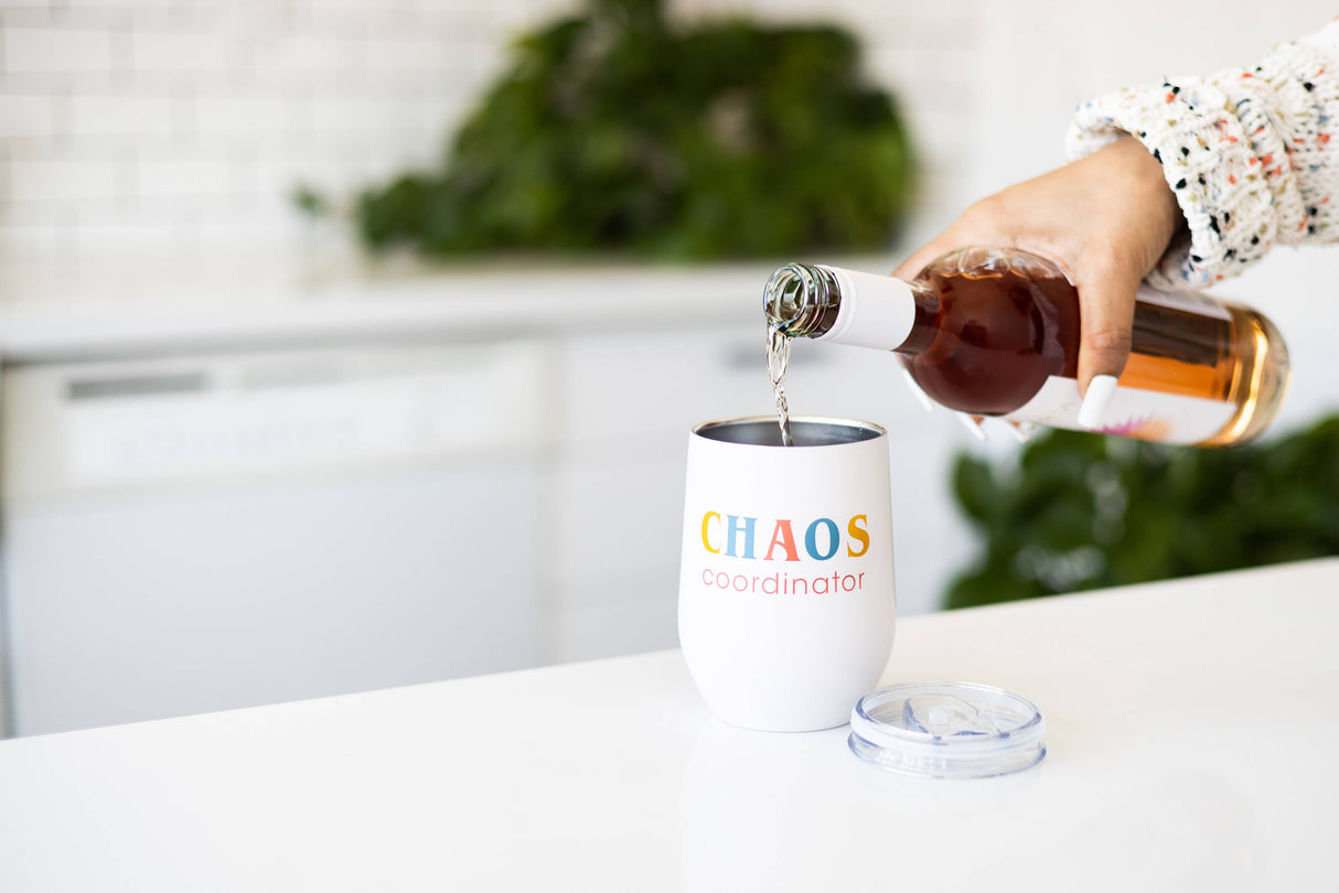 Chaos Coordinator Mom Wine Tumbler