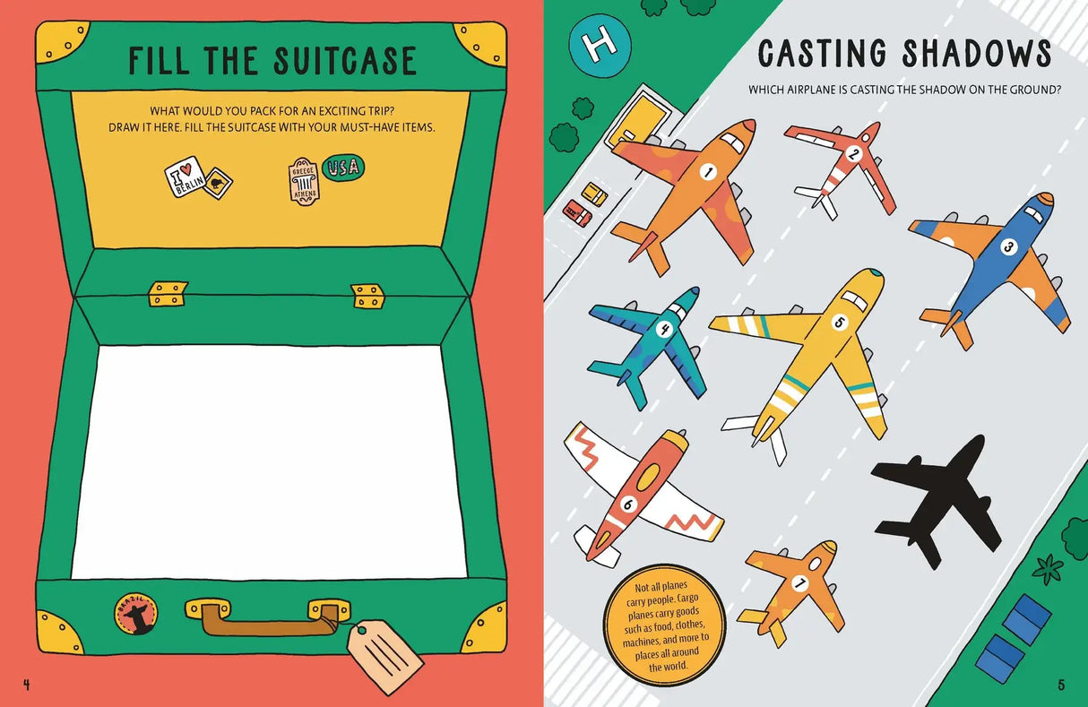 Lonely Planet Kids The Big Book of Airplane Activities