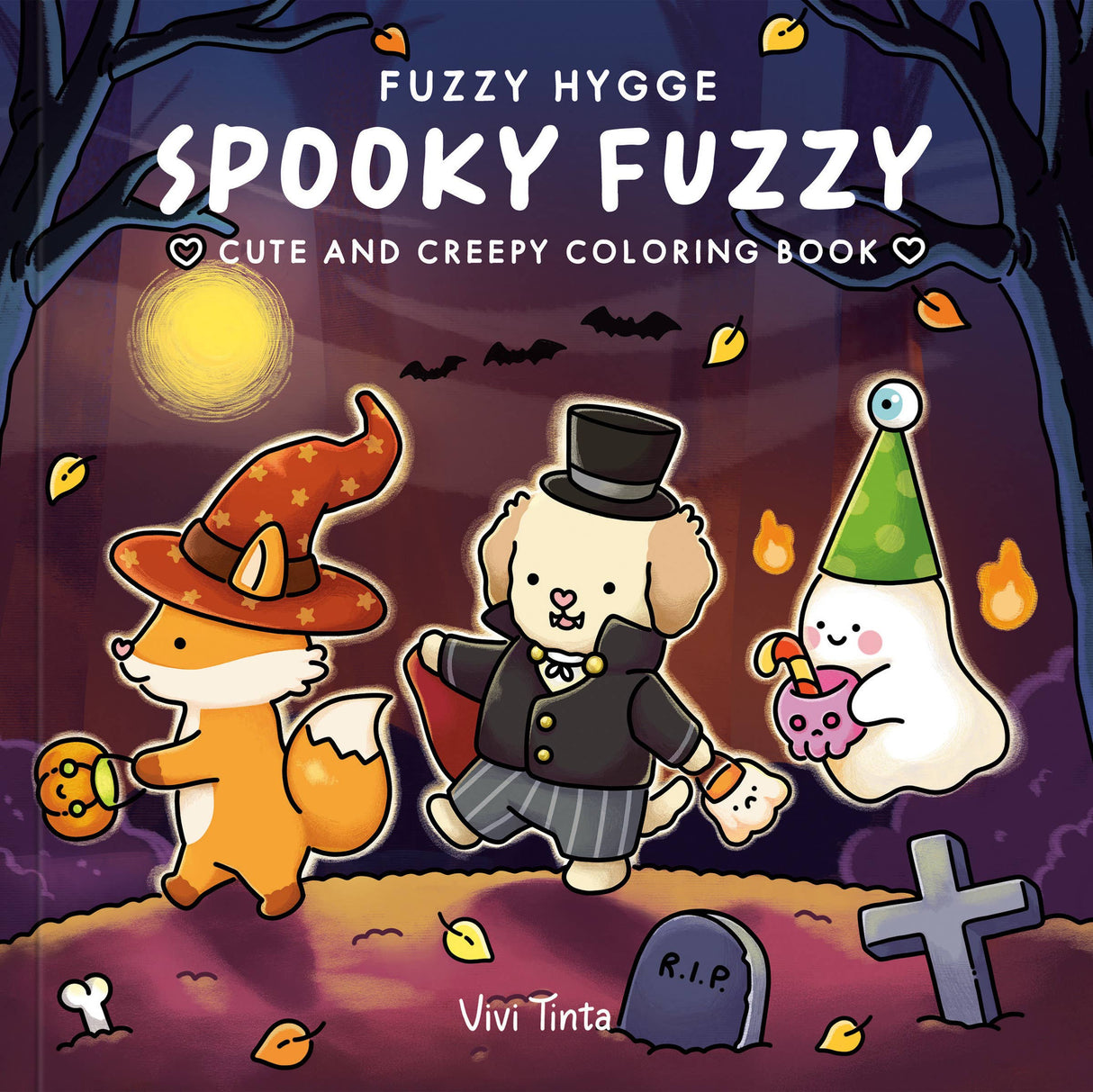 Fuzzy Hygge: Spooky Fuzzy Coloring Book