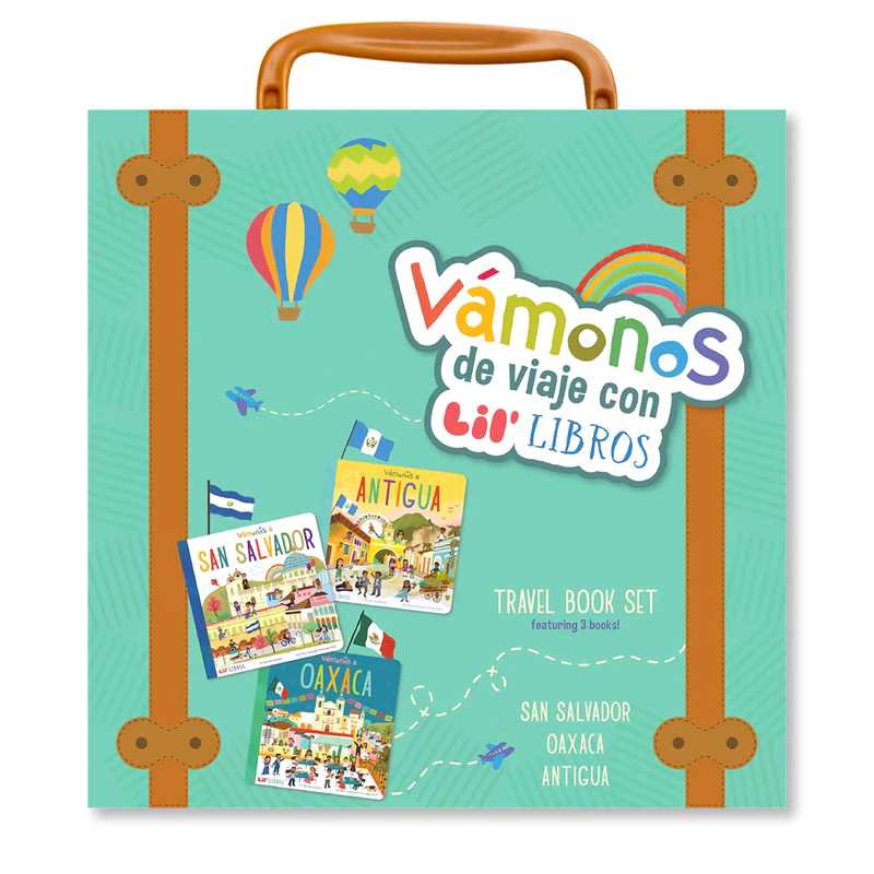 VÁMONOS: Travel Book Set (Bilingual: English/Spanish) by Patty Rodriguez