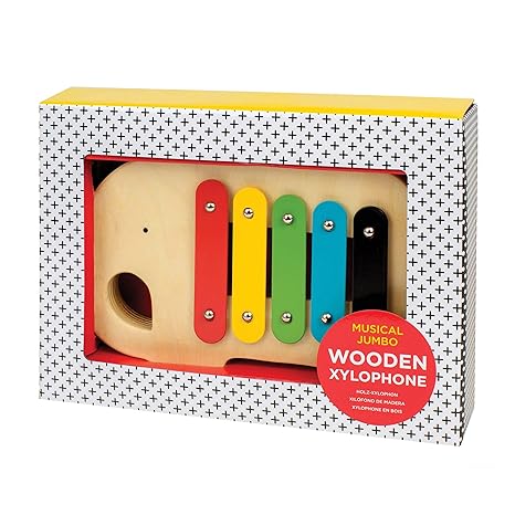 Petit collage Wooden Elephant Xylophone