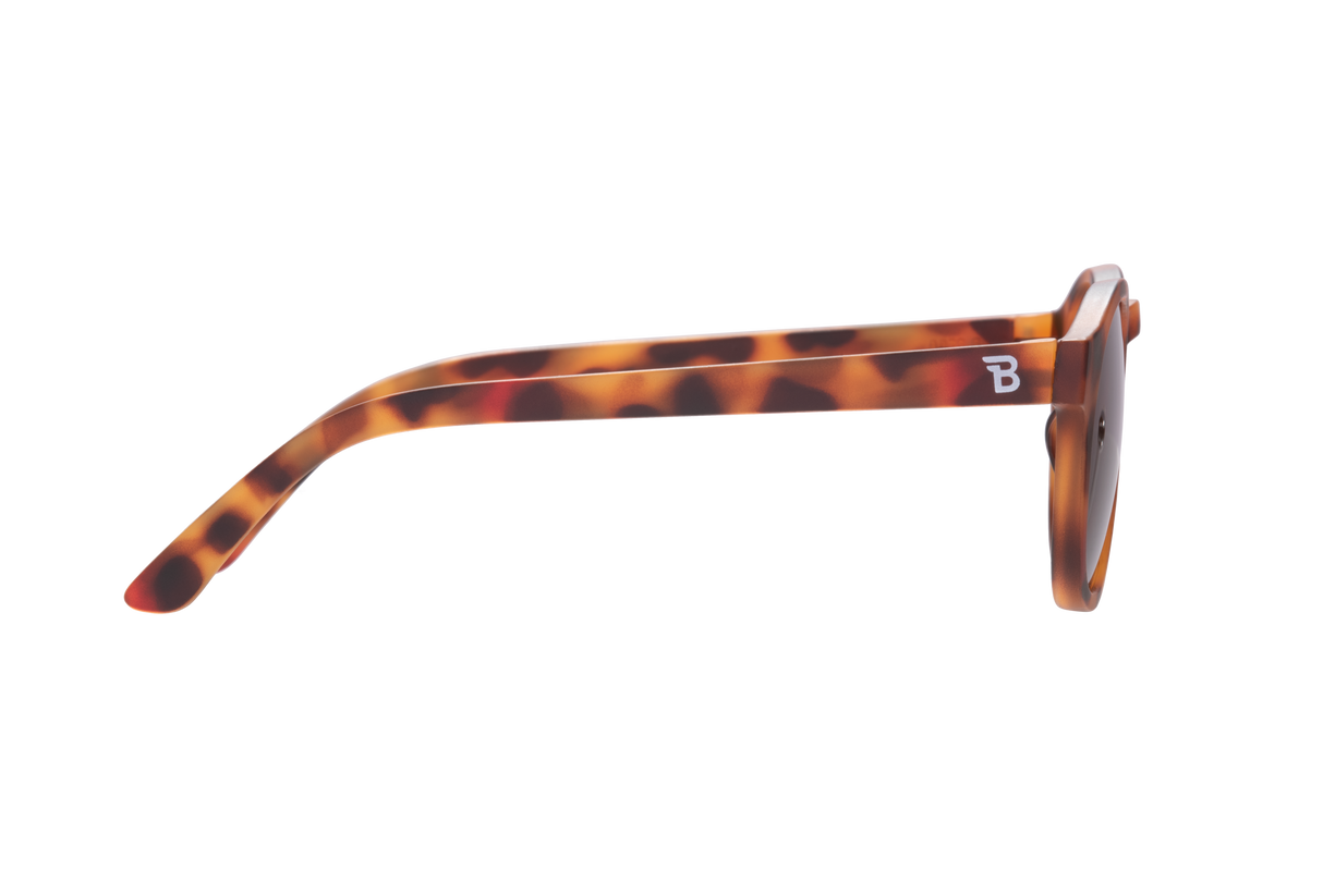 Tortoise Shell Gradient Lens Polarized Keyhole Sunglasses