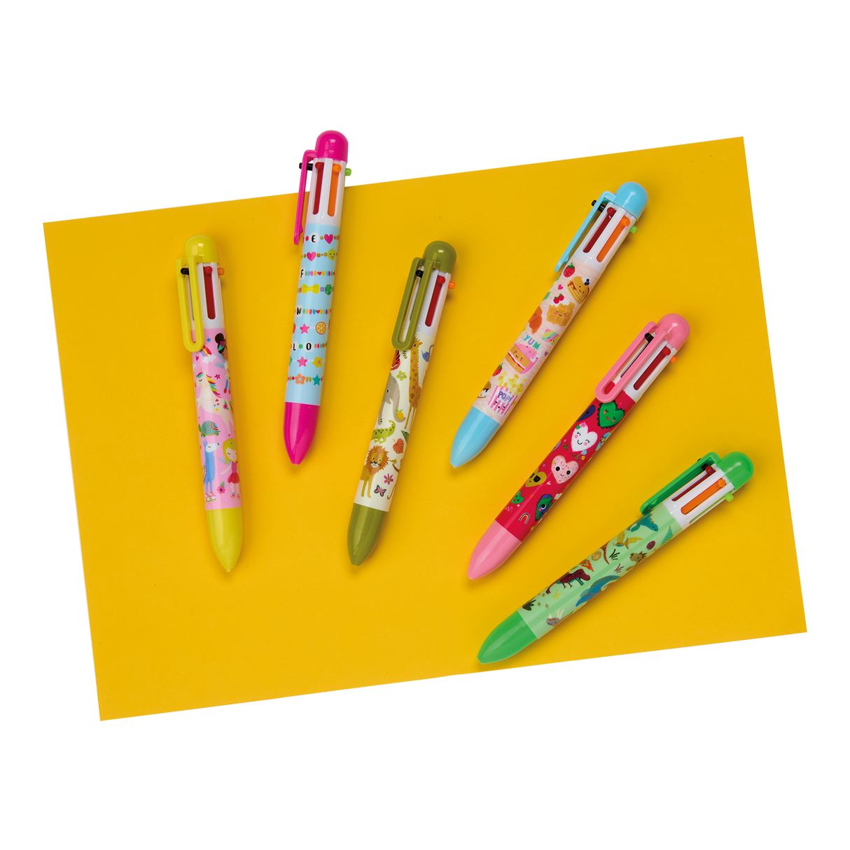 Rainbow Fairy 6 Color Click Pen