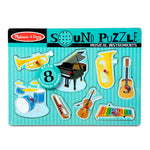 Melissa & Doug Musical Instruments Sound Puzzle 8pc