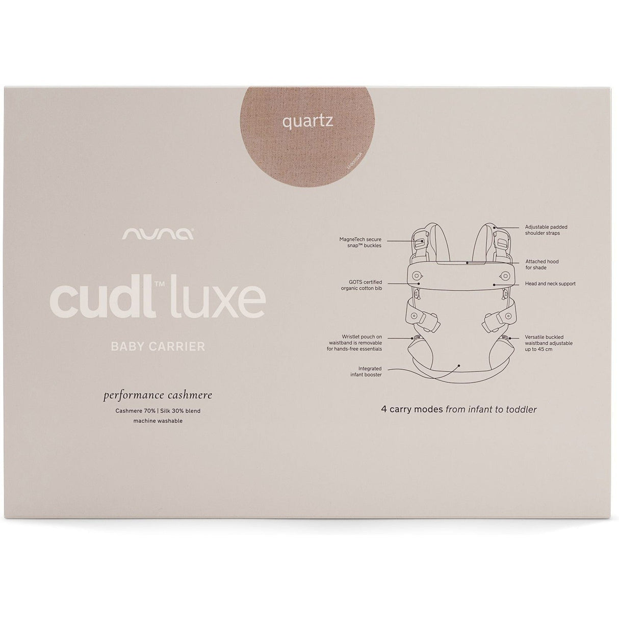 Nuna CUDL LUXE Baby Carrier