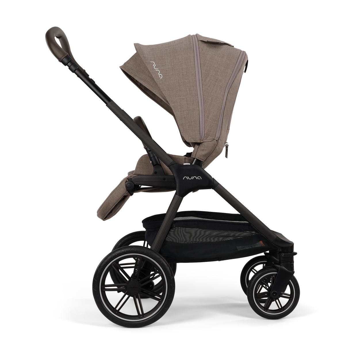 Nuna TRIV LX Stroller in Cedar - profile view