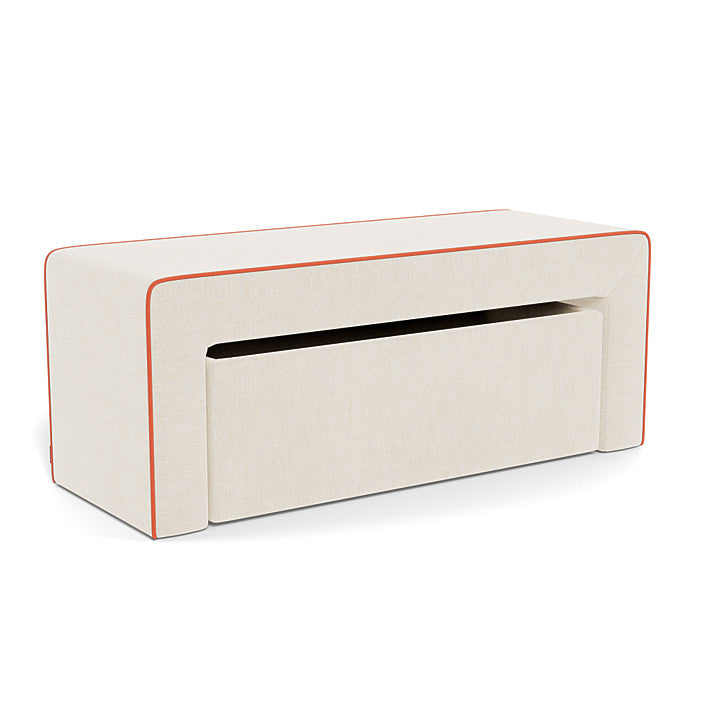 Tangerine Piping (Brushed Cotton-Linen)