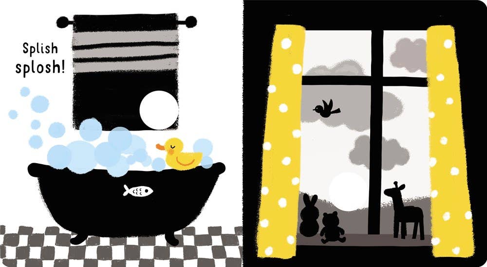 Baby's Black And White Books: Bedtime : Usborne