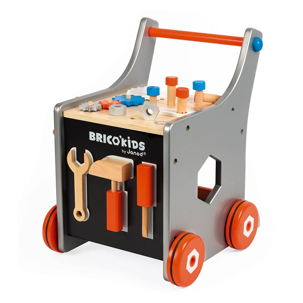Brico' Kids | Magnetic DIY Trolley - Walker | 26 Accessories