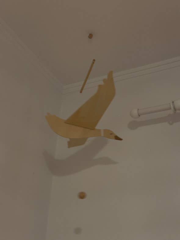 Wooden Flying Goose