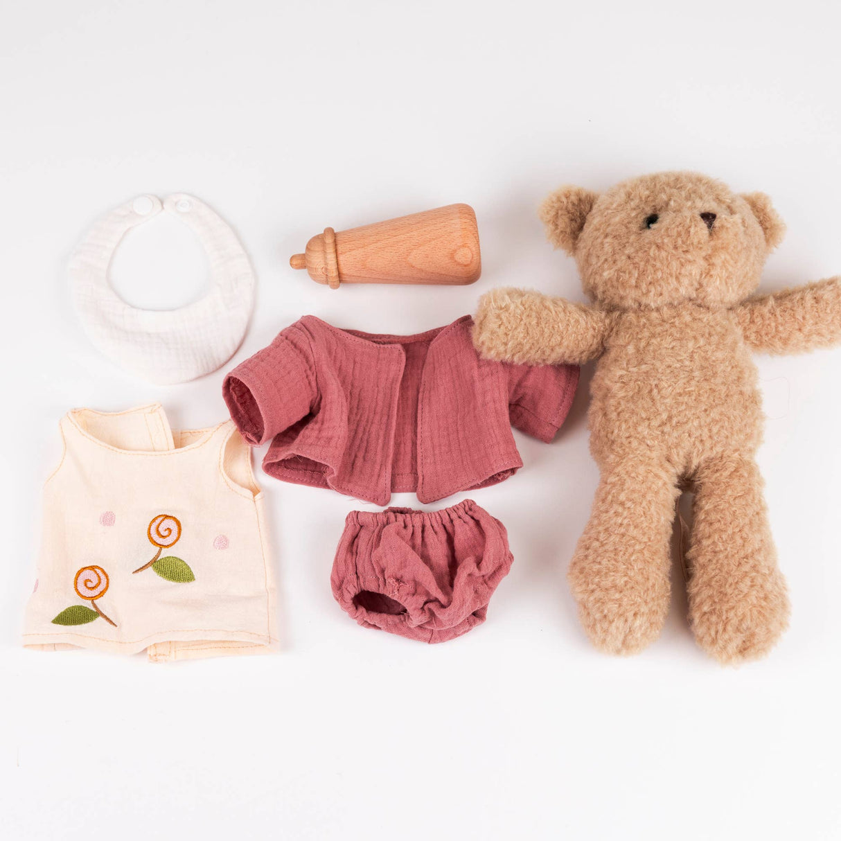Morrissette With Clothes In A Case