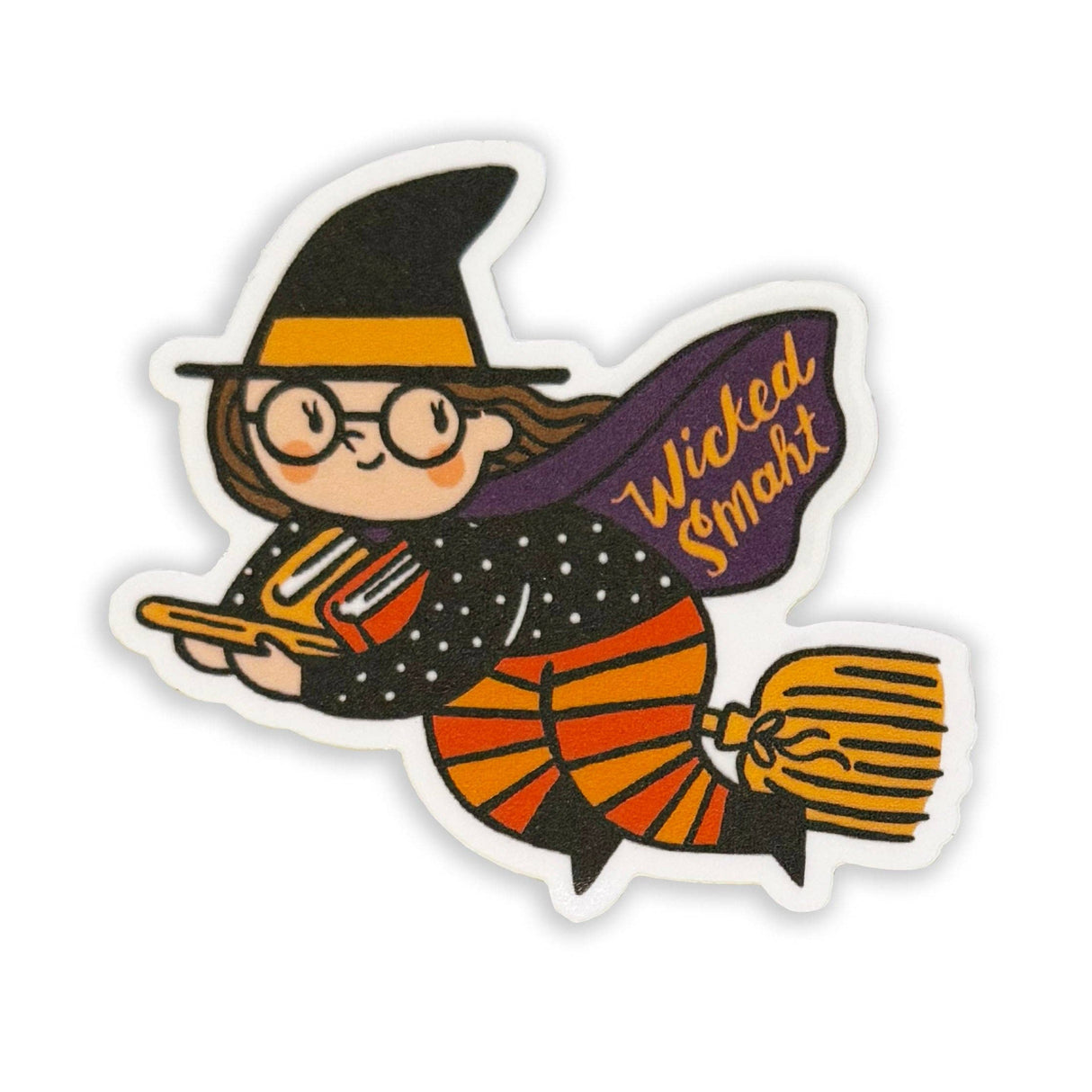 Wicked Smaht Witch Vinyl Sticker