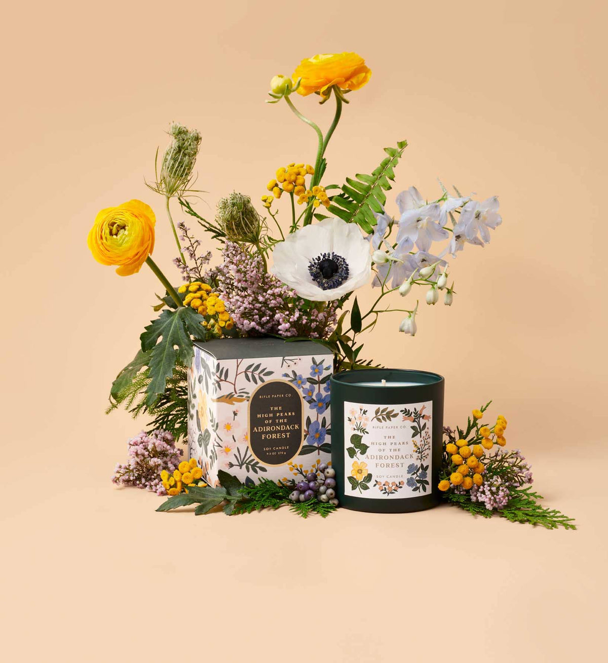 High Peaks of the Adirondack Forest Candle