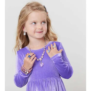 Pink Chicken Velour Steph Dress