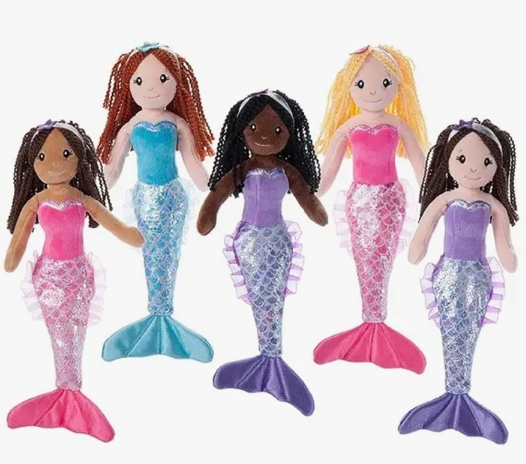 12" (32cm) Mermaid Assortment - Tadpole