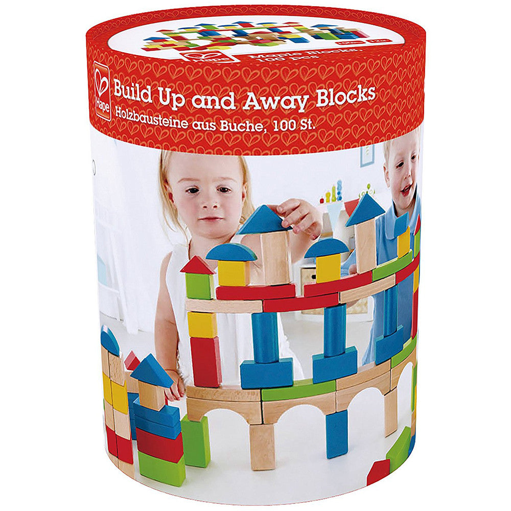 Hape Build Up & Away Blocks - Tadpole