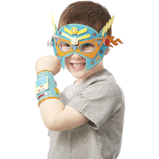 Melissa & Doug Simply Crafty Superhero Masks & Cuffs - Tadpole