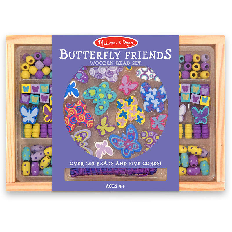 Melissa & Doug Bead Set Butterfly Friends - Tadpole