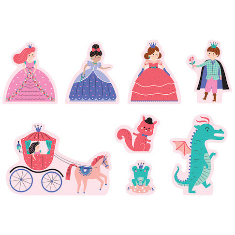 Mudpuppy Puzzle Play Set Enchanting Princess - Tadpole