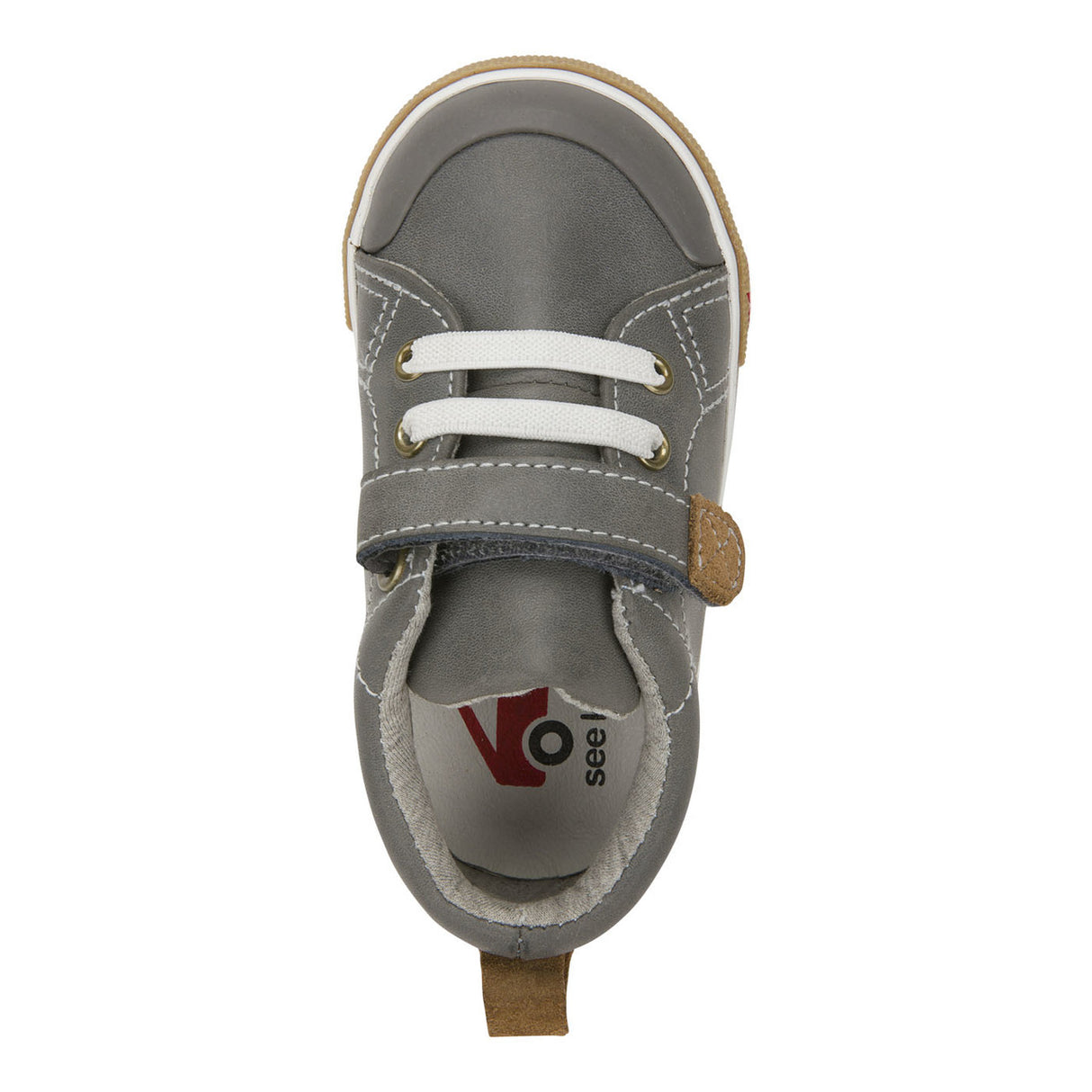 See Kai Run Stevie II Grey Leather - Tadpole