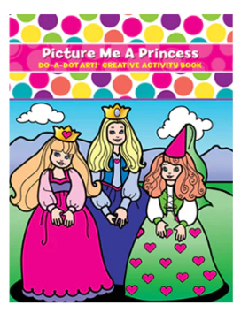Do-A-Dot Art Picture Me a Princess Book