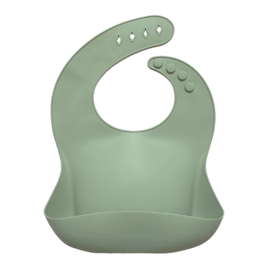 The Dearest Grey BIB | Sage