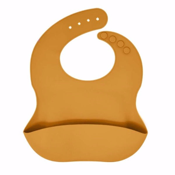 The Dearest Grey BIB | Mustard