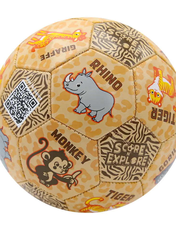 Score N' Explore Kids Soccer Ball Safari Explorer