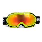 Black Spike Ski Goggles - Tadpole