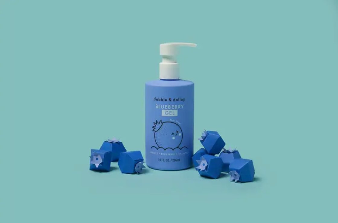 Blueberry Shampoo, Bubble Bath & Body Wash - Tadpole