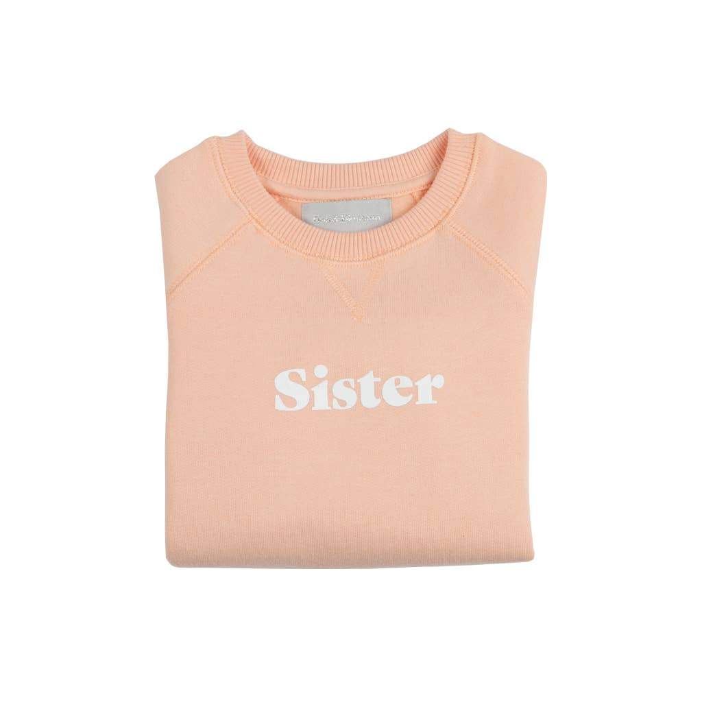 Bob & Blossom Peach Sister Sweatshirt - Tadpole