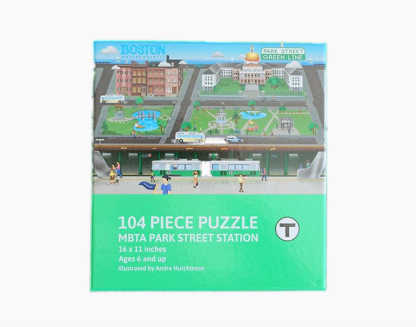 Boston MBTA 104 PC Jigsaw Puzzle - Tadpole