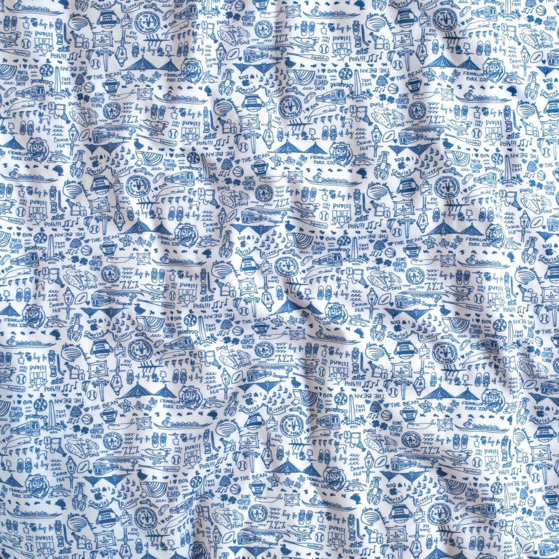 Boston Two Piece Pajamas - Sailor Blue - Tadpole