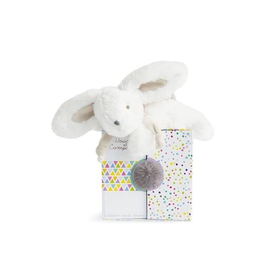 Bunny Stuffed Plush Animal with Pom Pom Tail - Tadpole